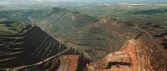 Рельеф и полезные ископаемые австралии Горы австралии и полезные ископаемые